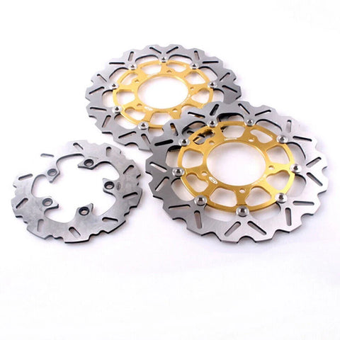 Suzuki GSXR600 GSXR750 GSXR1000 Brake Disc Rotors  Gold (2005-2008)