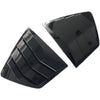 Honda Accord 2 x Gloss Black Window Louver Shutter Cover Trim (2008–2013)