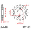 Suzuki LT-Z400 Quadsport Sprocket 15T Front Steel (2003–2006)