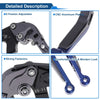 Honda X11 (1999-2002) - Titanium Blue Adjustable Brake Clutch Levers