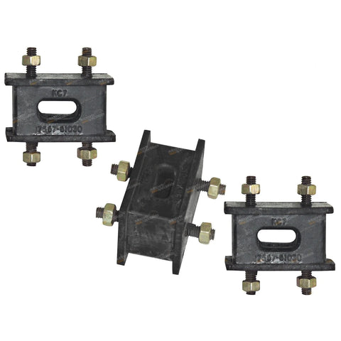 Toyota Landcruiser 3 x Rubber Exhaust Mounts