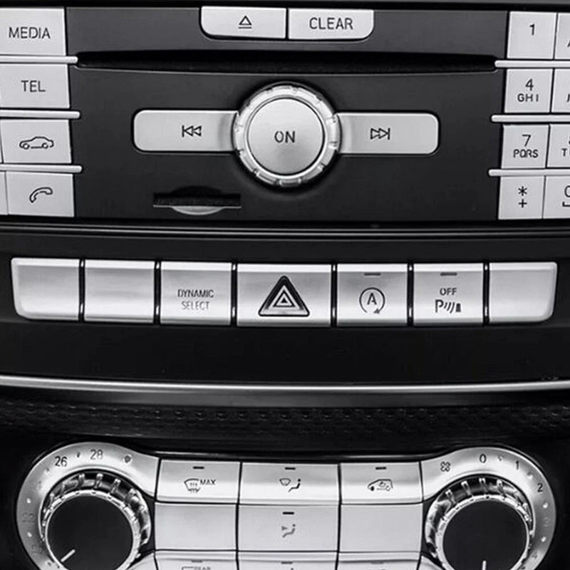 Benz A Class W176, B Class W246, C117 7 x Switch Cover Trim (2012-2019)