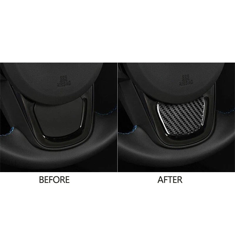 Toyota GR Supra A90 Carbon Fiber Steering Wheel Cover Trim (2020-2022)