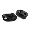 Harley Sportster FXR Black Short Front Turn Signal Mounts 39mm 49mm