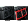 Dodge Challenger Carbon Fiber Rear Air Vent Cover Trim (2008-2014)