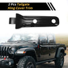Jeep Wrangler JL Gladiator Tailgate Hing Cover Trim Black (2018-2023)
