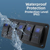 Switch Panel / Blue LED Rocker 2–8 Position / Marine Car Boat RV