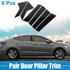 Hyundai Elantra 6 Pcs Windshield B Pillar Trim Garnish (2021-2023)