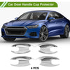 BMW X3 4 x Chrome Silver Tone Door Handle Cup Protectors (2022-2023)