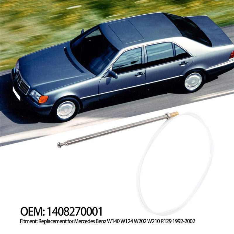 Mercedes W140 W124 W202 W210 R129 Power Antenna Mast (1992-2002)