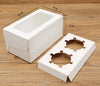 Wedding Party Muffins 25pcs Cupcake Box Case with 2 Holes