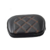 Harley Electra Glide Passenger Sissy Bar Backrest Pad with Orange Stitching