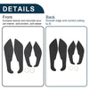 Volvo S60 (2000-2020) Black Car Door Anti Kick Pad Sticker Protector