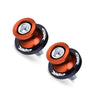 Honda CBR Motorcycle Swingarm Spools 8MM Slider Stand Screws Orange