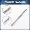 Motorcycle Cross Bar / 29cm / Mirror Mount Silver Tone