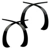 Benz GLC X253 Black Front Bumper Spoiler Trim Cover (2020-2021)
