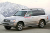Toyota Land Cruiser 1998-2007 Chrome Rearview Mirror Light Cover Trim