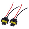 Car Female 880 Fog Light Bulb Plug Adapter Socket Wire Harness