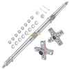 Yamaha 2XJ Rear Axle Shaft with Hubs