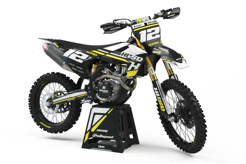 Husqvarna TC 85 Custom Graphic Kit HERO Style Decals (2014-2017)