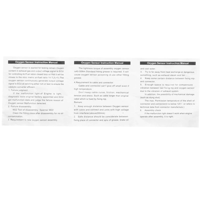Dodge Air Fuel Ratio O2 Oxygen Sensor Downstream