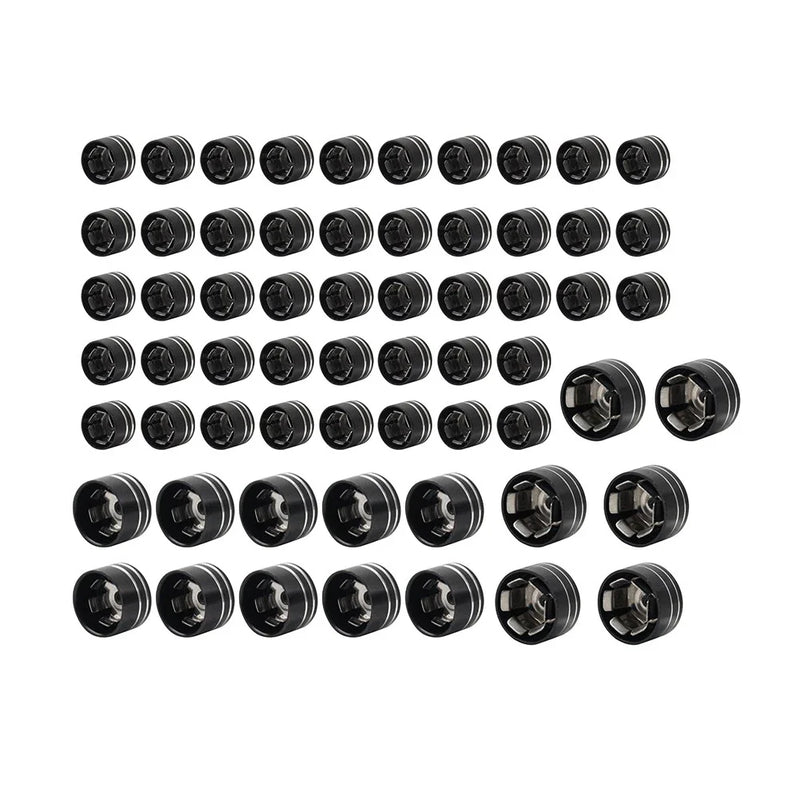 Harley Road King Street Glide 62X Engine Bolt Caps Cover Kit (2007-2016)