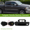 Dodge Ram 1500 Tailgate Handle Backup Rear View Camera