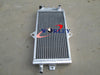 Suzuki LT250R Aluminum Radiator & Blue Hose (1985-1992)