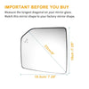 Ford F-150 Heated Left Driver Side Mirror Glass (2004-2023)