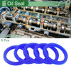 Oil Seal / 32x40x5mm / Seal Ring Shaft Seal TPU, High Pressure Blue 5 Pcs
