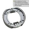 Yamaha Kodiak 400 YFM400FW 2 x Rear Brake Shoes (1993–1999)
