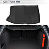 Kia Soul EV (2020-2022) Black TPE Cargo Liner Rear Trunk Mat