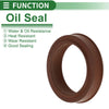 MakeModel Oil Seal 22x28x6.7mm FKM Rubber Brown Seal Ring Rotary Shaft