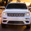 Jeep Cherokee Chrome Mesh Honeycomb Front Grille Inserts (2019-2022)