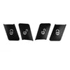 Benz C W204 W212 E Button Cover Trim Matte Black (2007–2016)