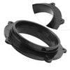 Yamaha YFZ450 (All Years) - Plastic Black Air Filter Intake Adapter
