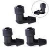 Motorcycle Dirt Bike ATV 3x Versatile 90 Degree Plug Cap Cover