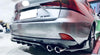 Lexus IS300 IS350 F Sport Rear Side Splitter Covers (2017-2019)