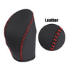 Nissan Rogue Sport Black Faux Leather Gear Shift Knob Cover (2017-2023)