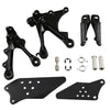 Kawasaki Ninja ZX6R Black Front Rider Footrest Pegs (2005-2008)