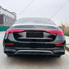 Mercedes E-Class AMG-Line Sedan Gloss Black Rear Exhaust Tip Cover