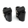 BMW R 18 Classic Black Handlebar Risers Lift Clamp Adapters (2022-2023)