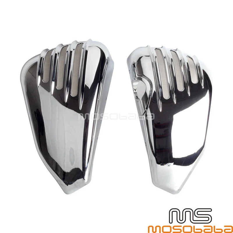 Harley Seventy Two XL1200V Iron 883 Chrome Fairing Battery Side Covers (2014-2023)