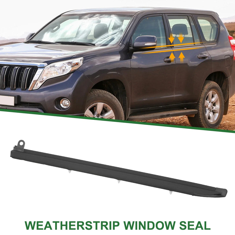Toyota Land Cruiser 1pc Front Left Weatherstrip Window Seal
