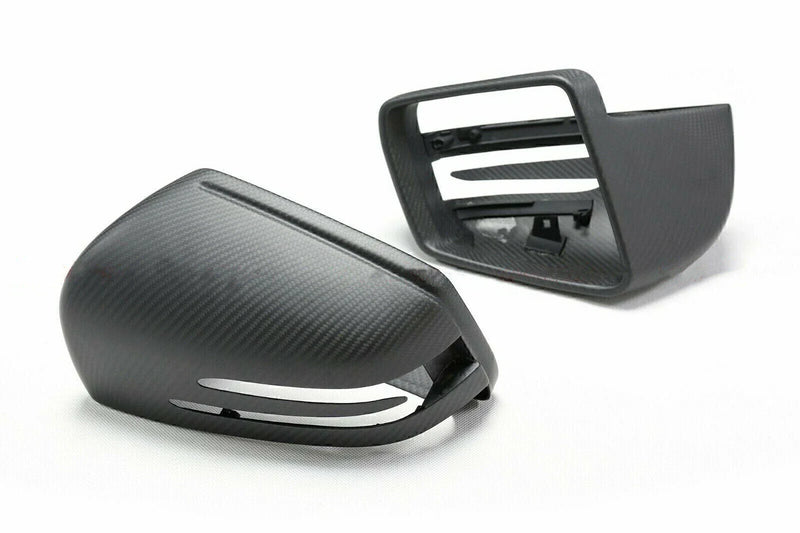 Benz G W463 X166 W166 GLE GLS Carbon Fiber Mirror Covers (2013-2023)
