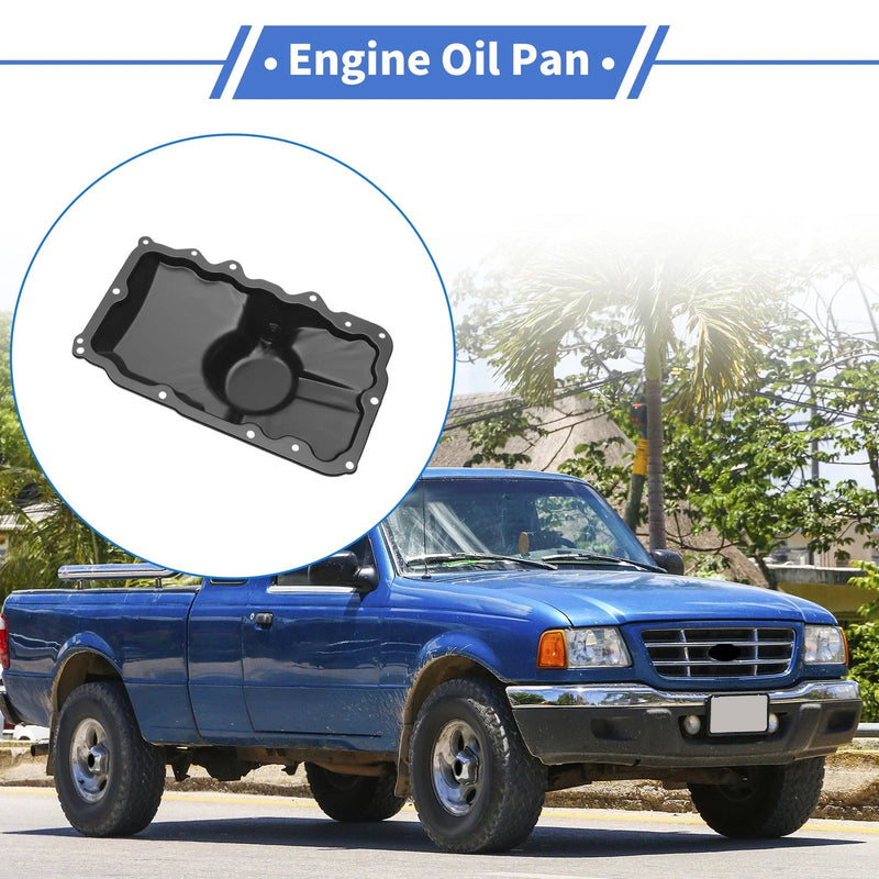 Ford Explorer 4.0L (1997-2010) - 1 x Iron Black Engine Oil Pan