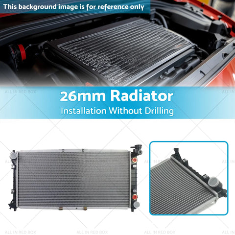 Mazda 626 GF MX6 Sedan 2.0L 26mm Radiator (1991-2002)