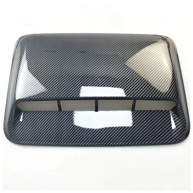 Universal Carbon Fiber Look Car Air Scoop Cover