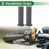 Motorcycle 25mm Hand Grips Cover TPU Gray