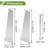 BMW 3-Series 6 x Silver Tone Door Pillar Window Trim (2013 - 2018)